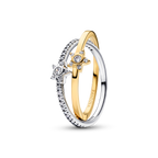 Sparkling Stella Crossover Ring