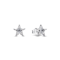 Sparkling Stella Stud Earrings | Sterling silver