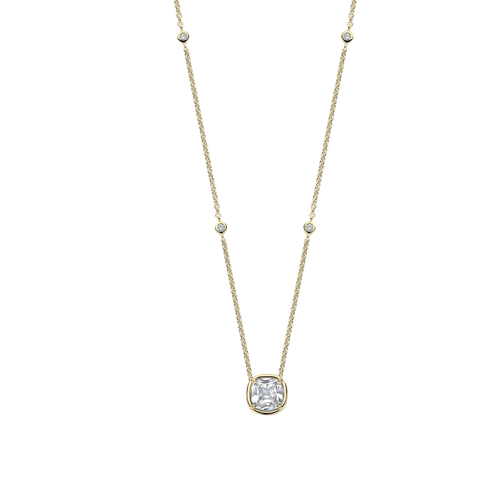 Ti Sento Milano Round Zirconia Necklace
