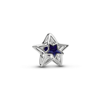 Star Openwork Charm | Platinum plated