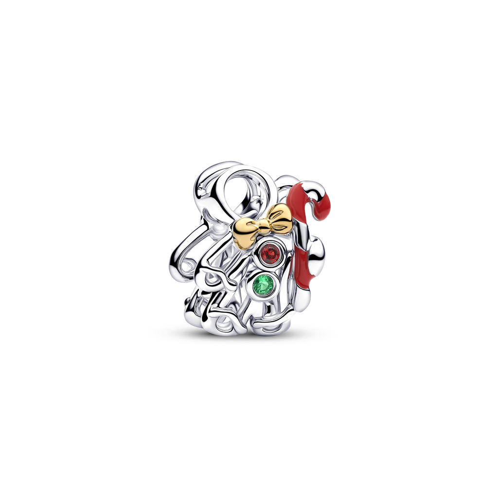 Gingerbread Man Openwork Charm