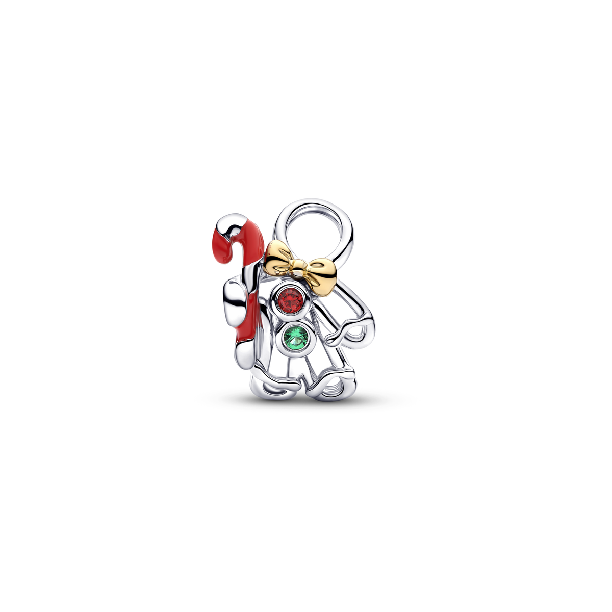 Gingerbread Man Openwork Charm