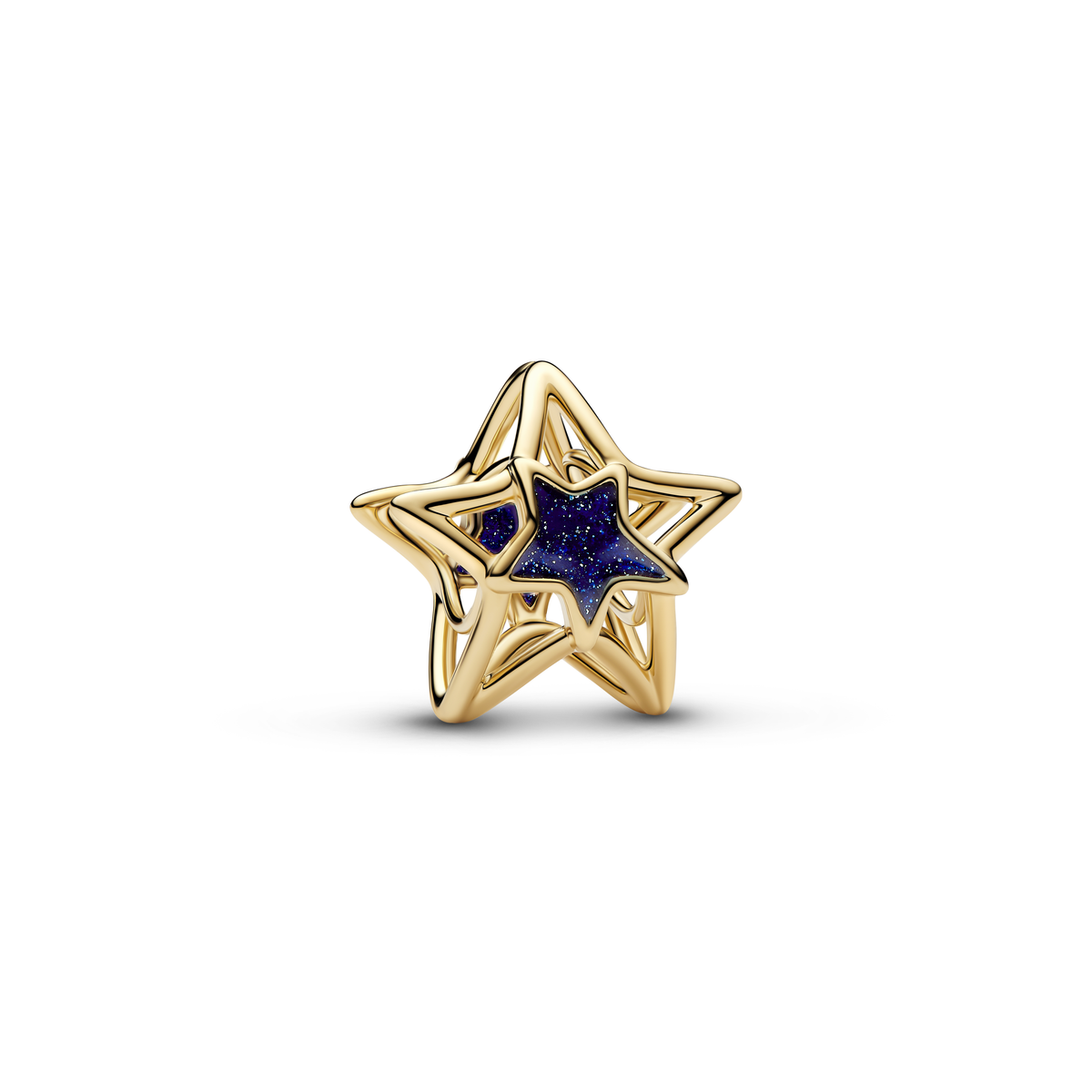 Star Openwork Charm | Gold plated
