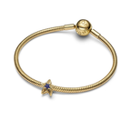 Star Openwork Charm | Gold plated