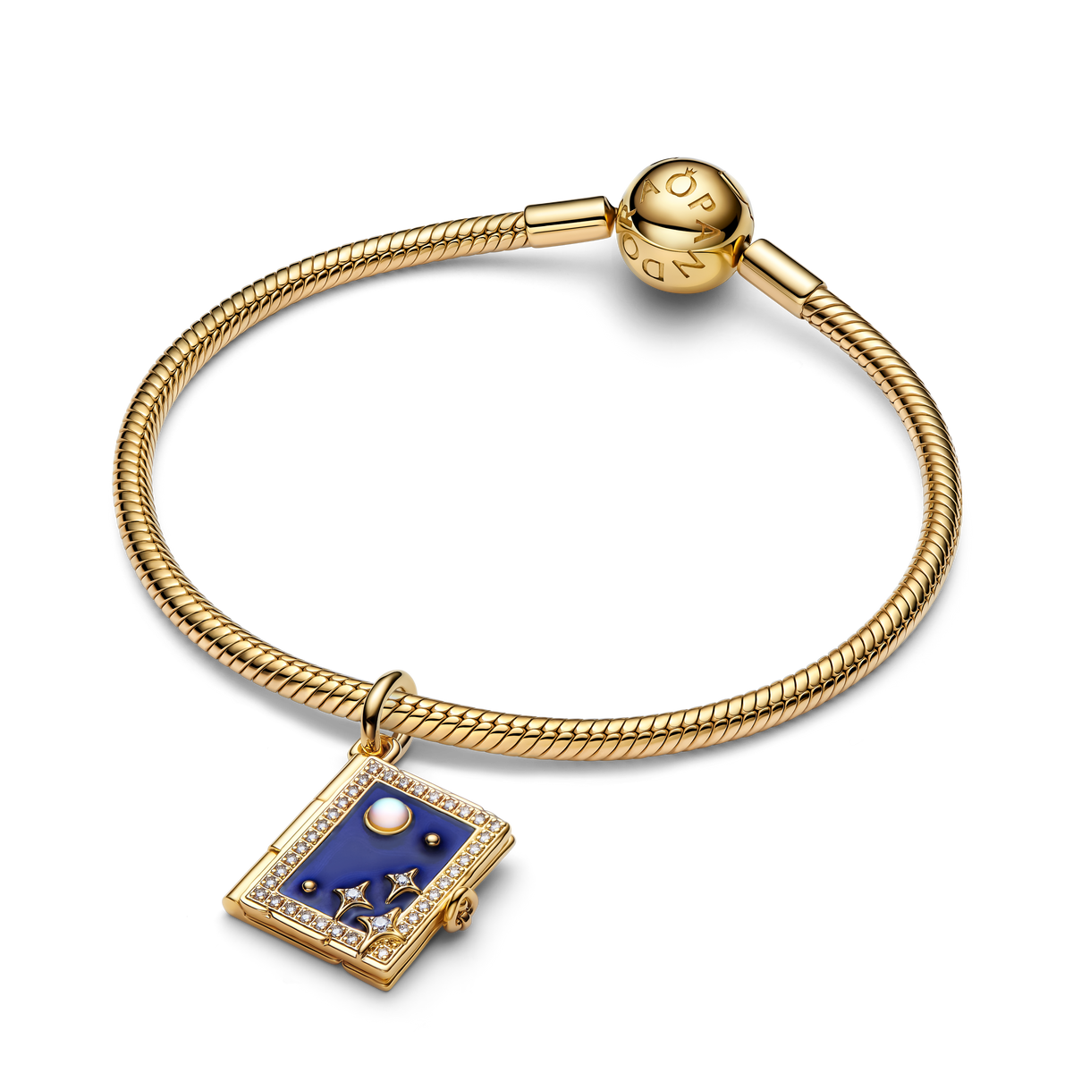 Engravable Magic Book Dangle Charm