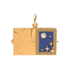 Engravable Magic Book Dangle Charm