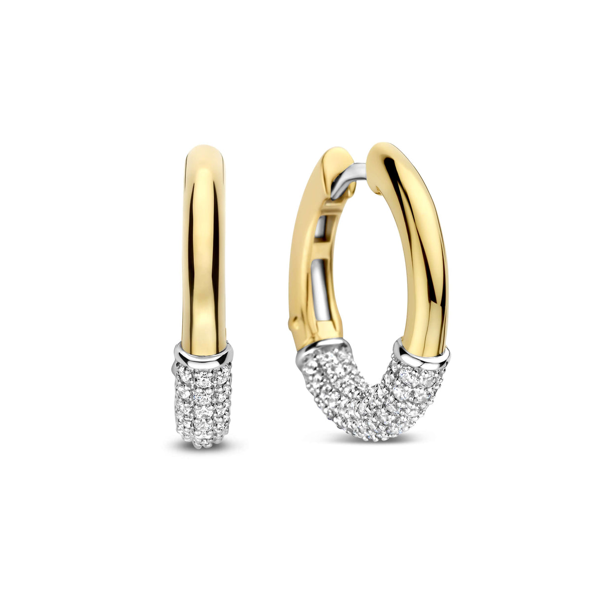 Ti Sento Milano Modern Pavé Hoops