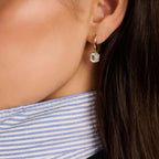 Ti Sento Milano Zirconia Cushion Hoops, alternate view
