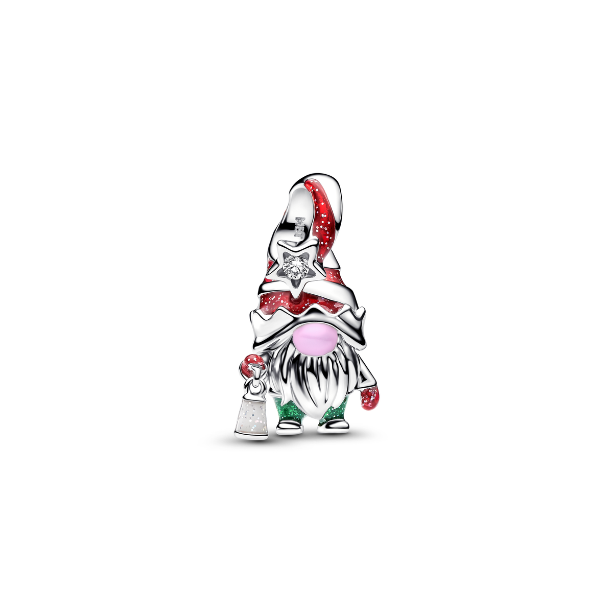 Glow-in-the-dark Gnome Charm