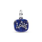Celestial Blue Love Constellation Double Dangle Charm