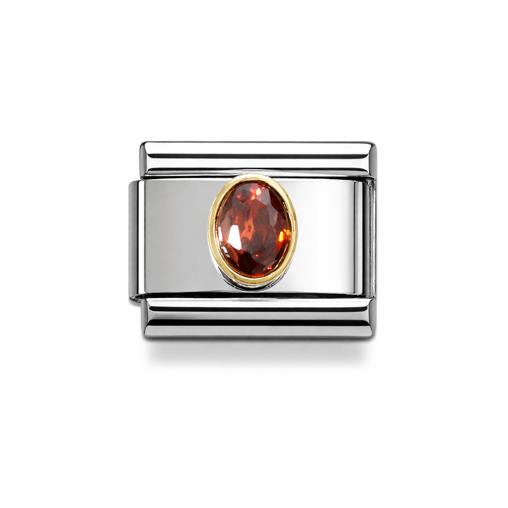July Birthstone Link Charm, Ruby, for the withOrla Memory Bracelet