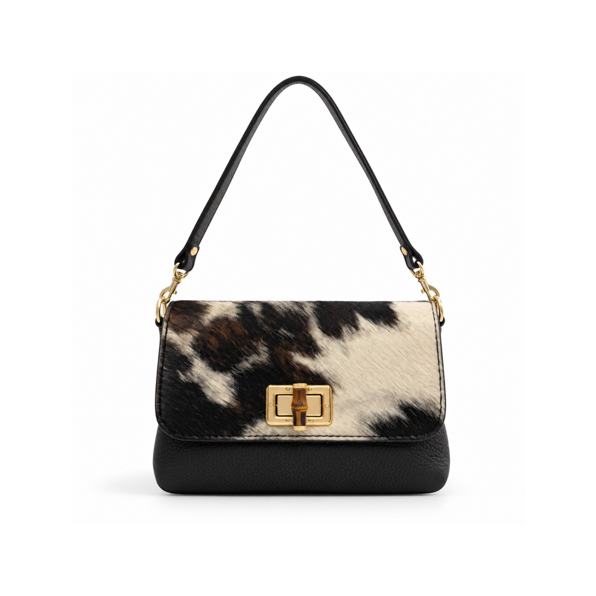 The Sofia cow print Shoulder Bag