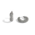 Silver Wire Hoop