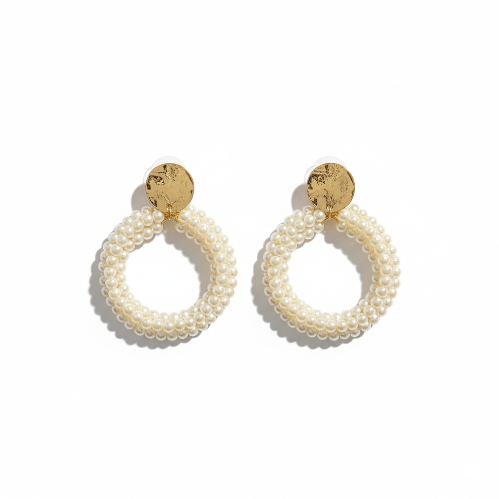 Pearl Twist Earrings