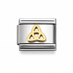 Triquetra Celtic knot Link Charm for the withOrla Memory Bracelet