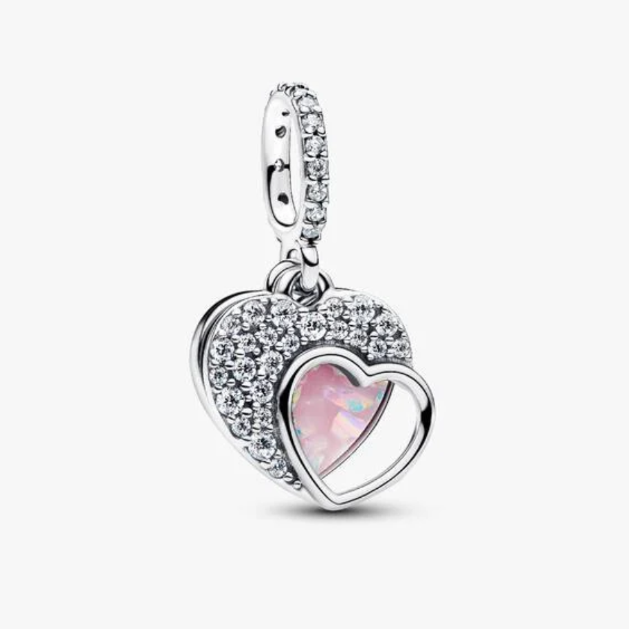Beautiful Mother Double Dangle Charm