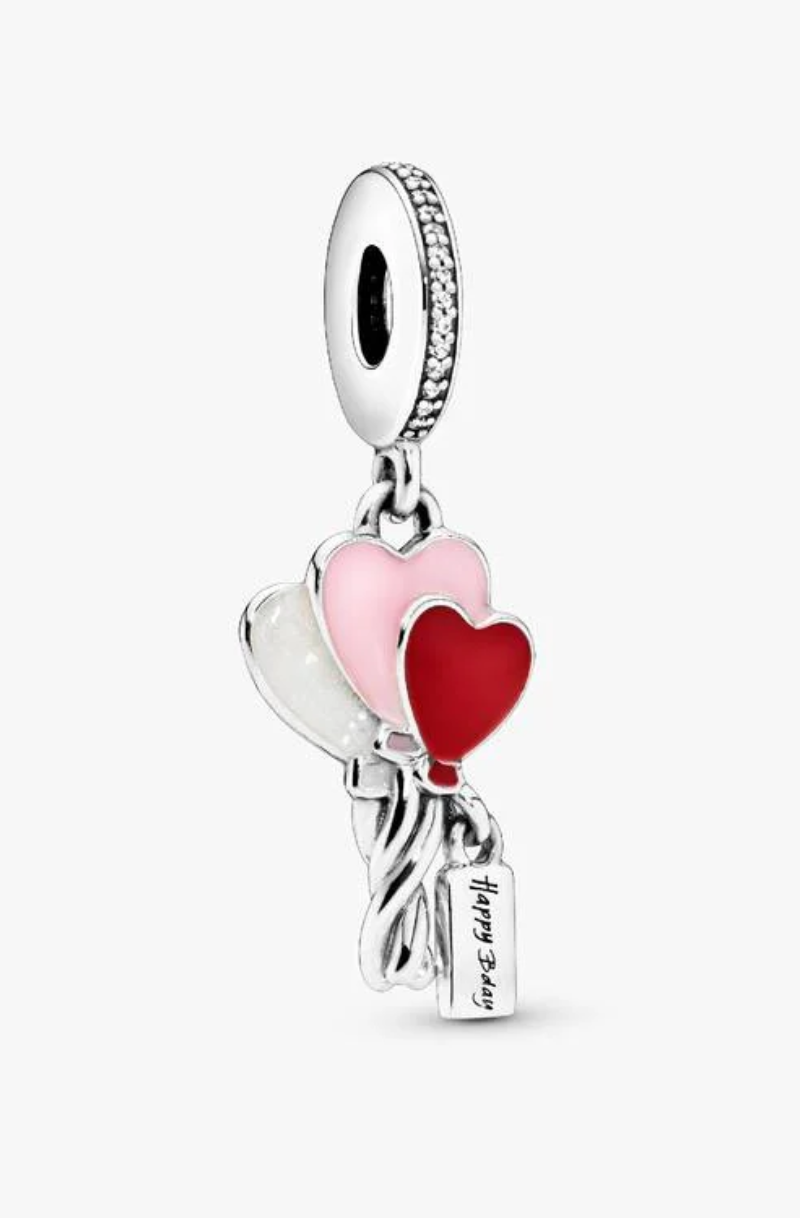 Happy Bday Balloon Dangle Charm