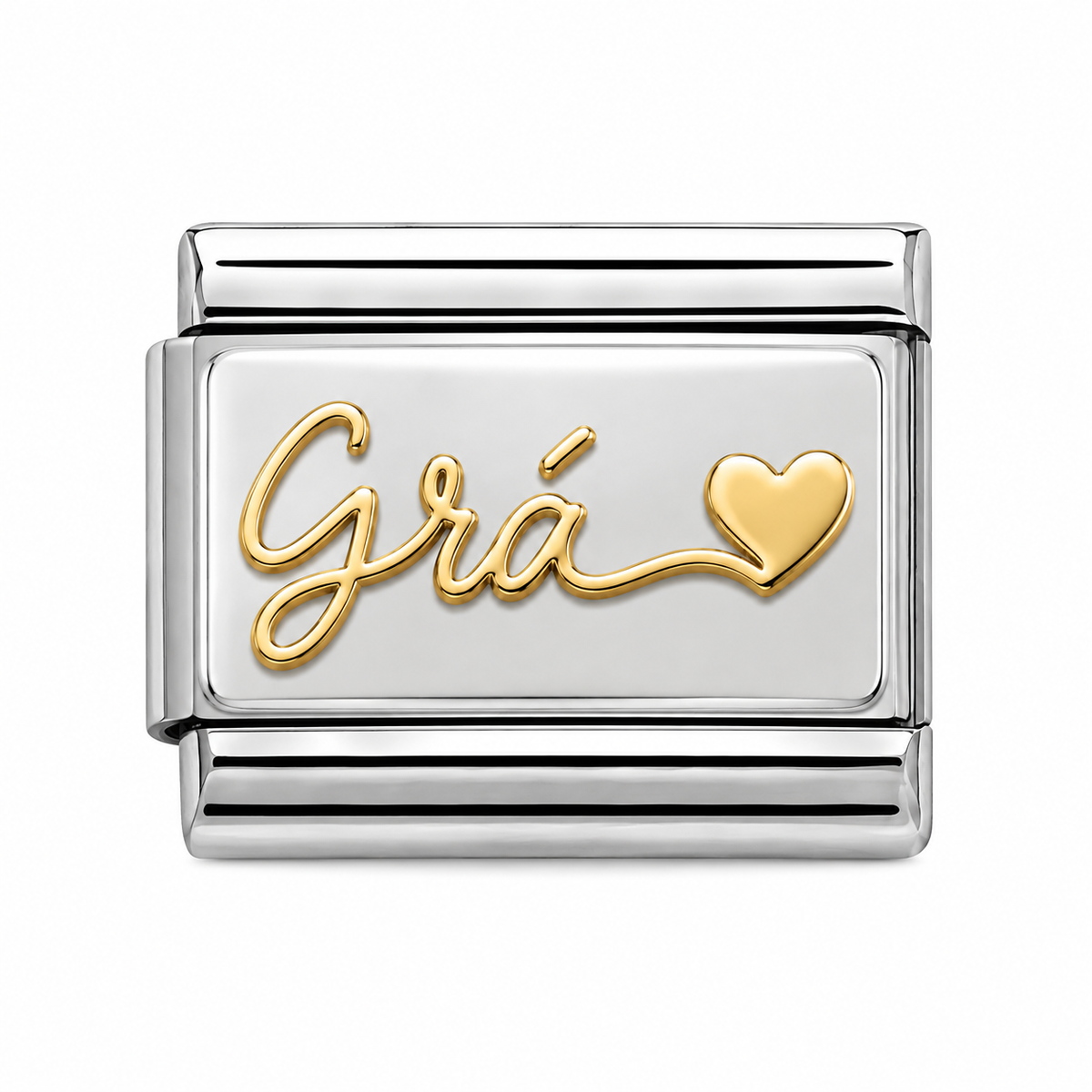 Grá Link Charm for the withOrla Memory Bracelet