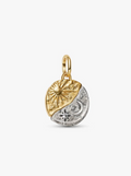 Sun and Moon Medallion Charm