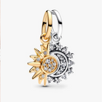 Splittable Sun & Moon Dangle Charm