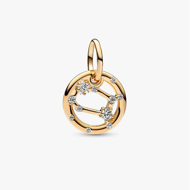 Gemini Zodiac Dangle Charm