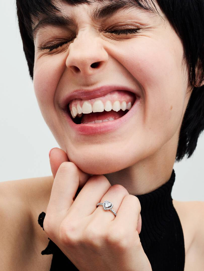 Elevated Heart Ring