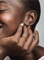 Polished Wishbone Ring