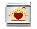 Red Hearts Link Charm