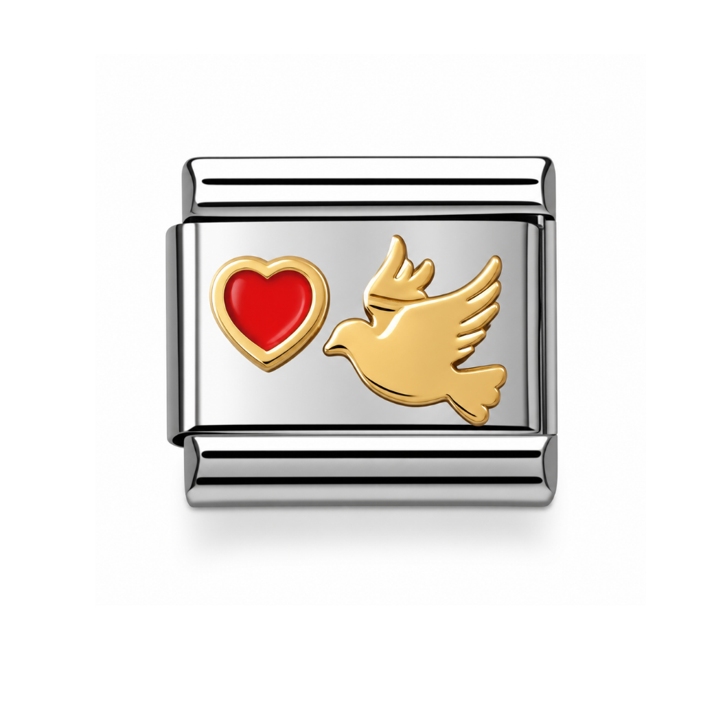 Dove Link Charm for the withOrla Memory Bracelet