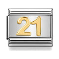21st Birthday Link Charm