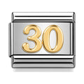 30th Birthday Link Charm