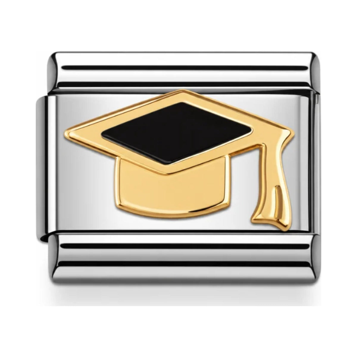 Graduation Cap Link Charm