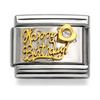 Happy Birthday Link Charm