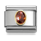 July Birthstone Link Charm – Ruby