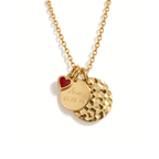 Triple Charm personalised necklace